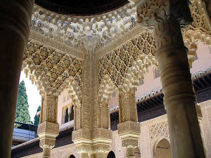 Alhambra, Granada, Andalucía, España. Author and Copyright Liliana Ramerini