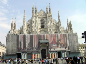 Duomo, Milano, Lombardia, Italia. Autore e Copyright Marco Ramerini